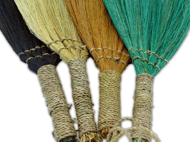 Conjunto de Pampas em Leque com Cores e Tamanhos Mistos