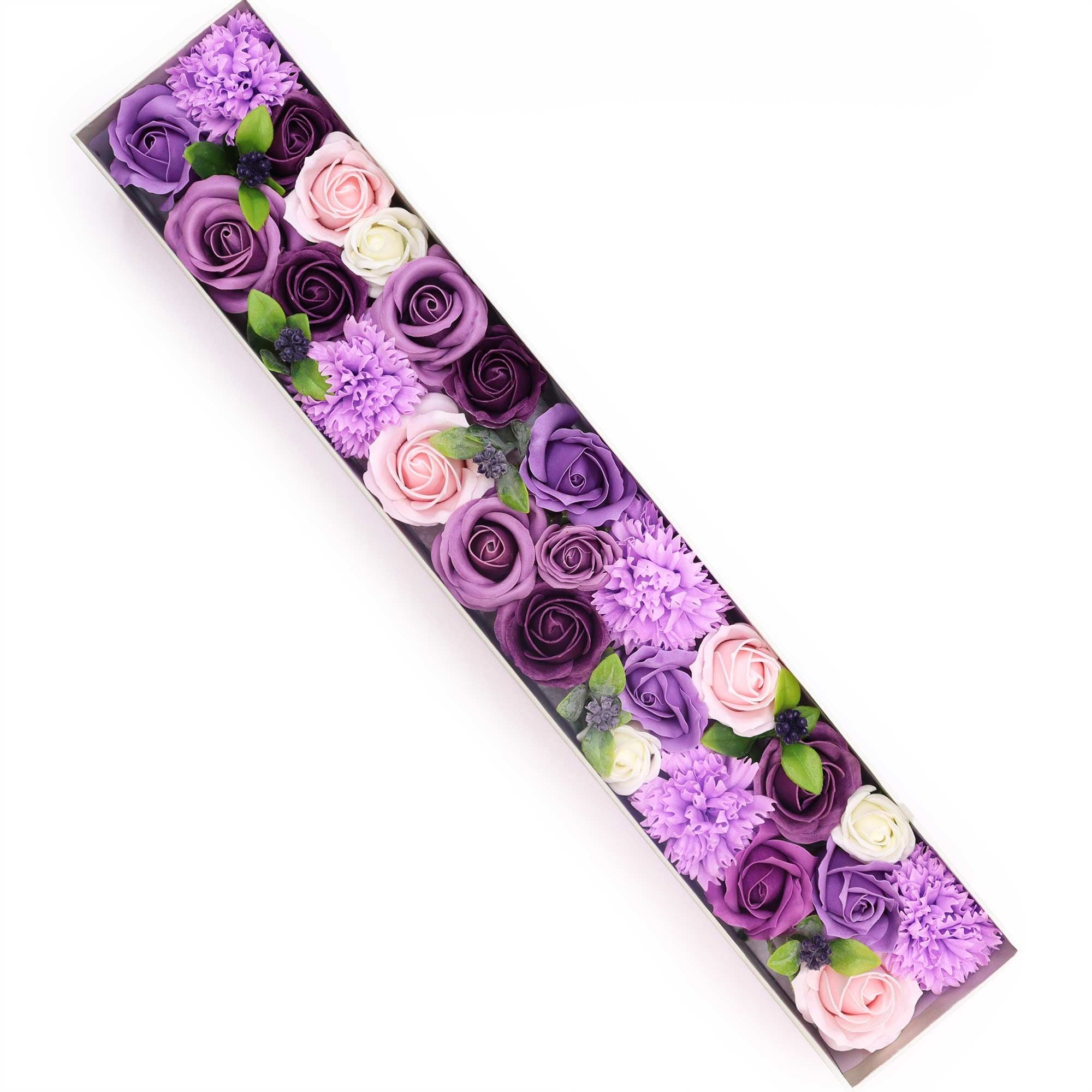 Caixa Extra Longa - Lavanda, Rosa e Cravo