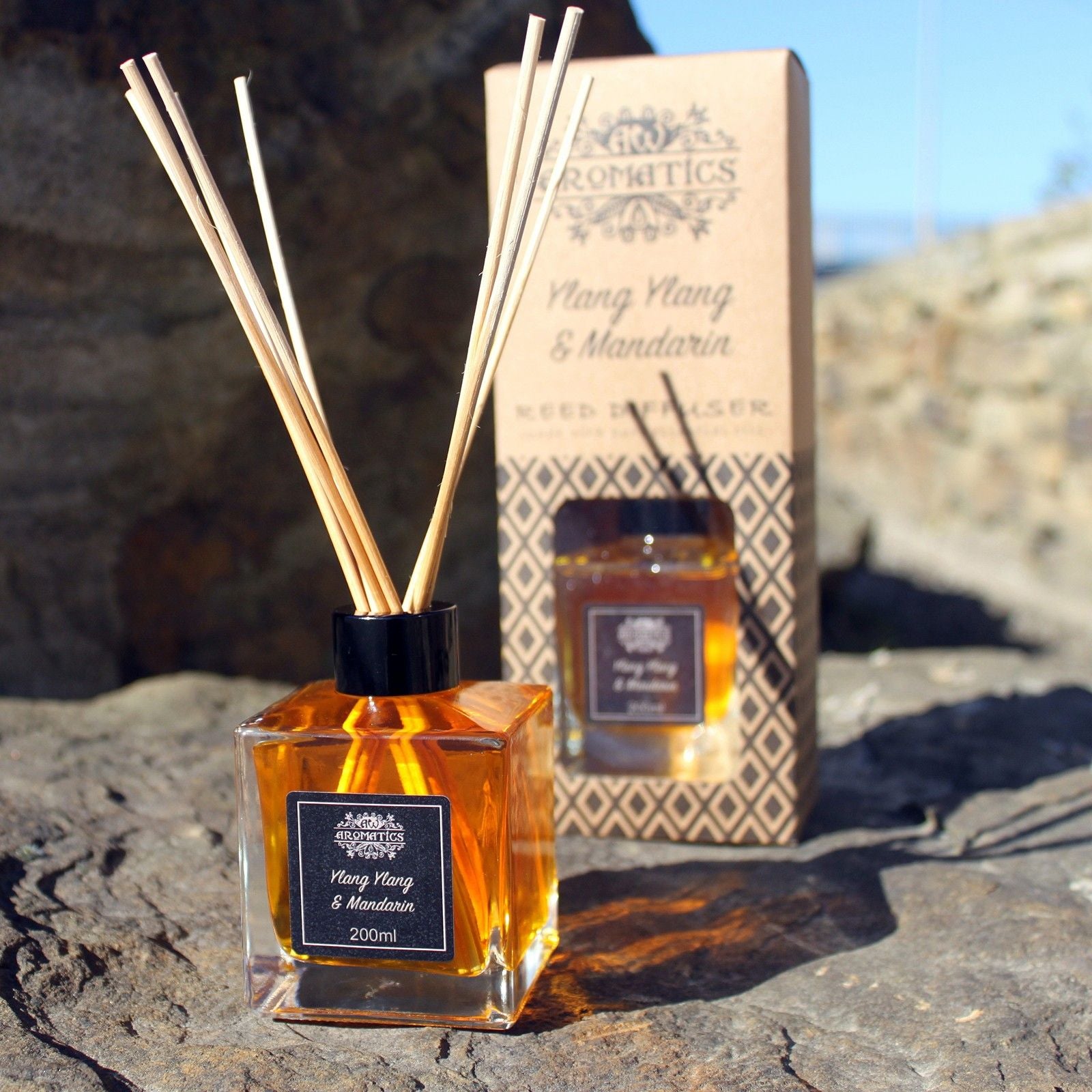 Difusor de Varetas com Óleos Essenciais - Patchouli