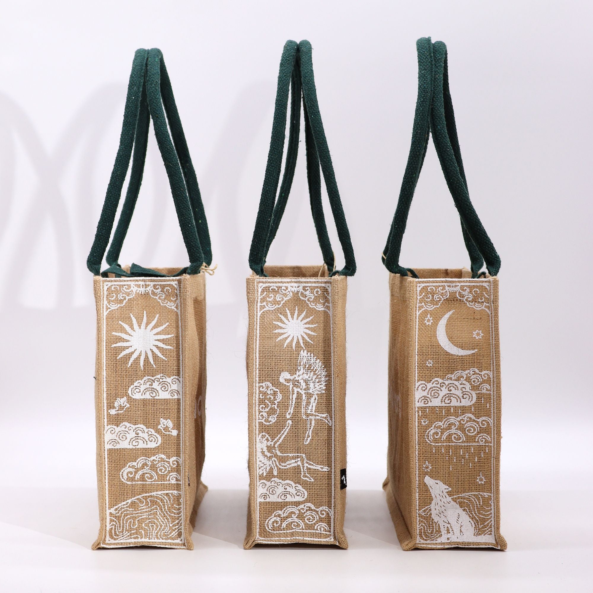 Bolsa Grande de Juta Hop Hare - Sou Poderosa
