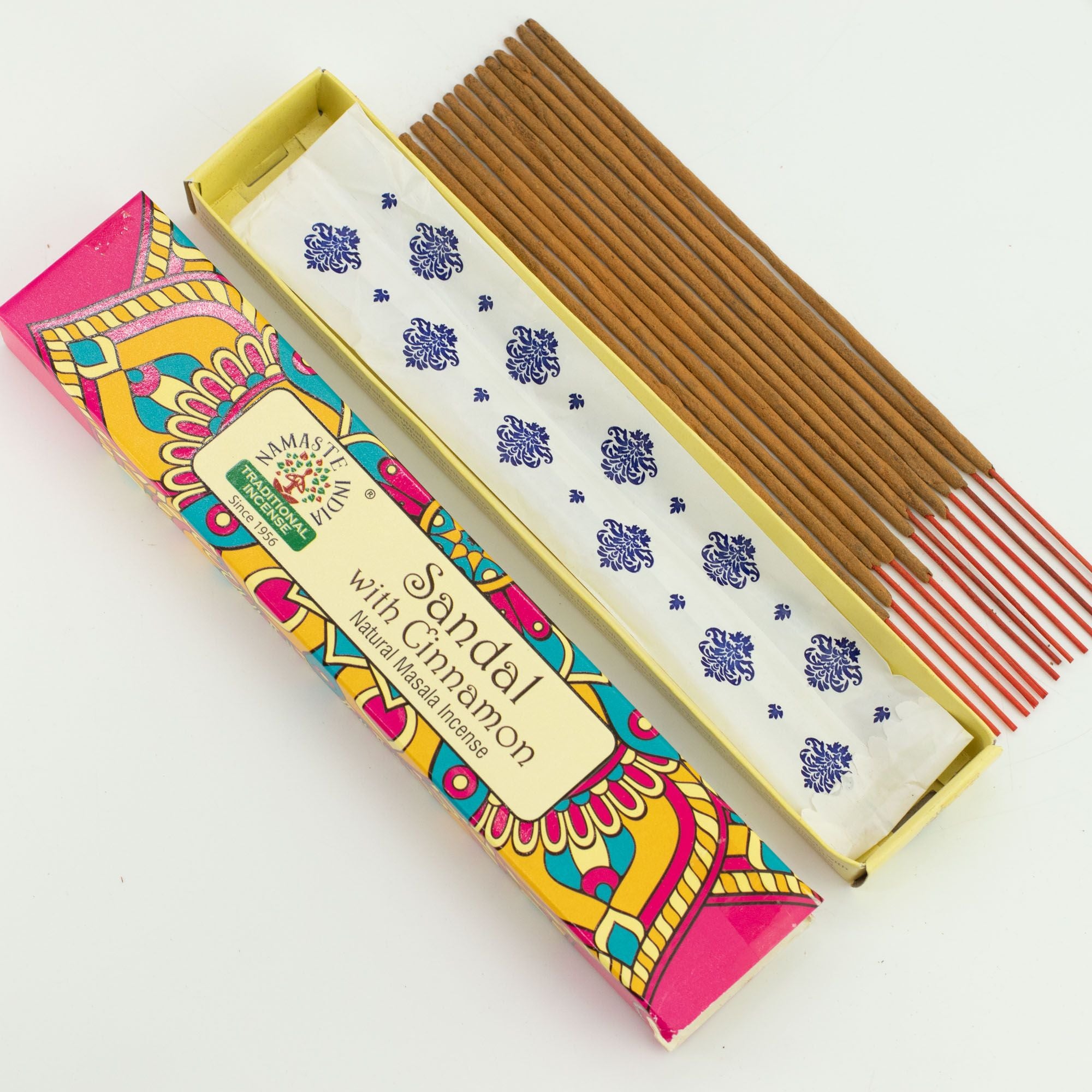 Incenso Namaste Mandala Masala Sândalo e Canela