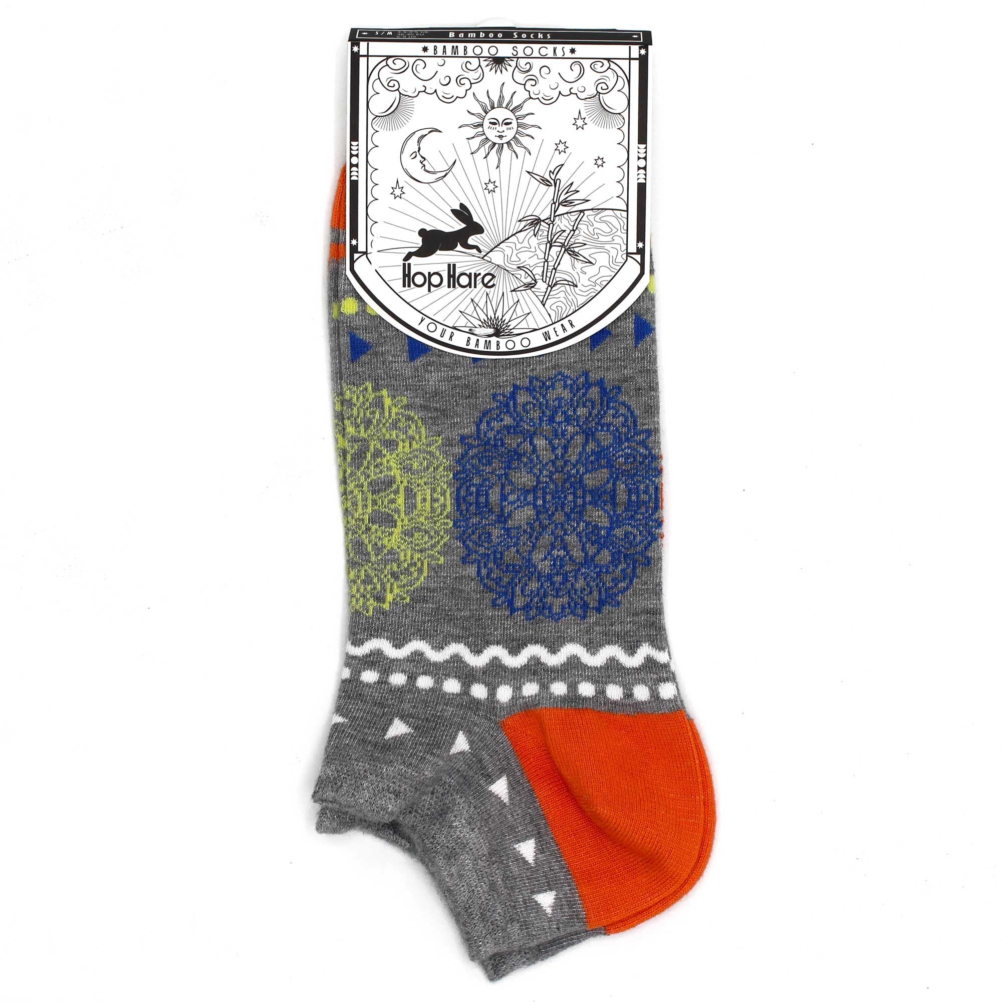 Soquetes de bambu Hop Hare S/M 36-40 - Flor da Vida