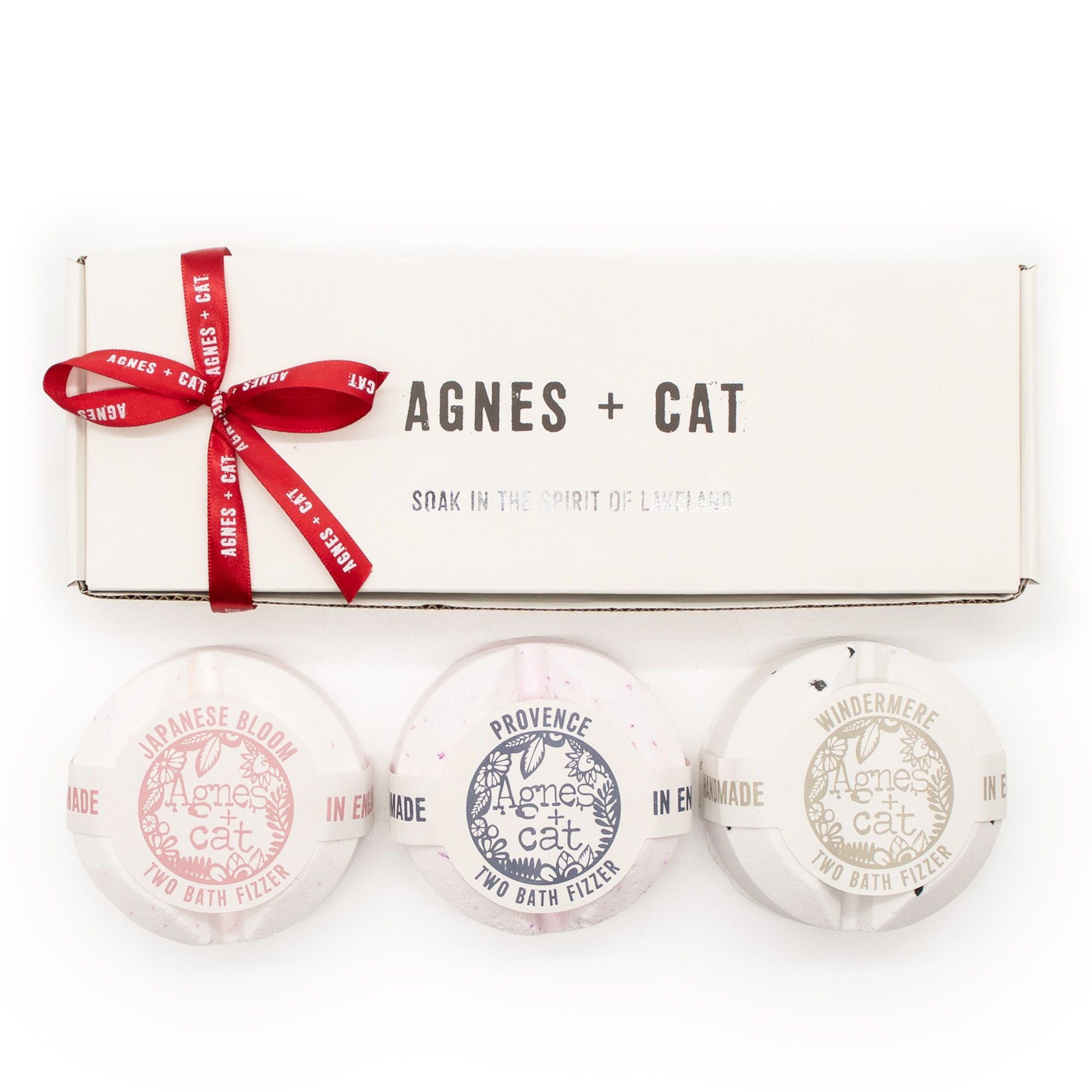 Conjunto Efervescentes de Banho Favoritas de Lakeland Agnes + Cat