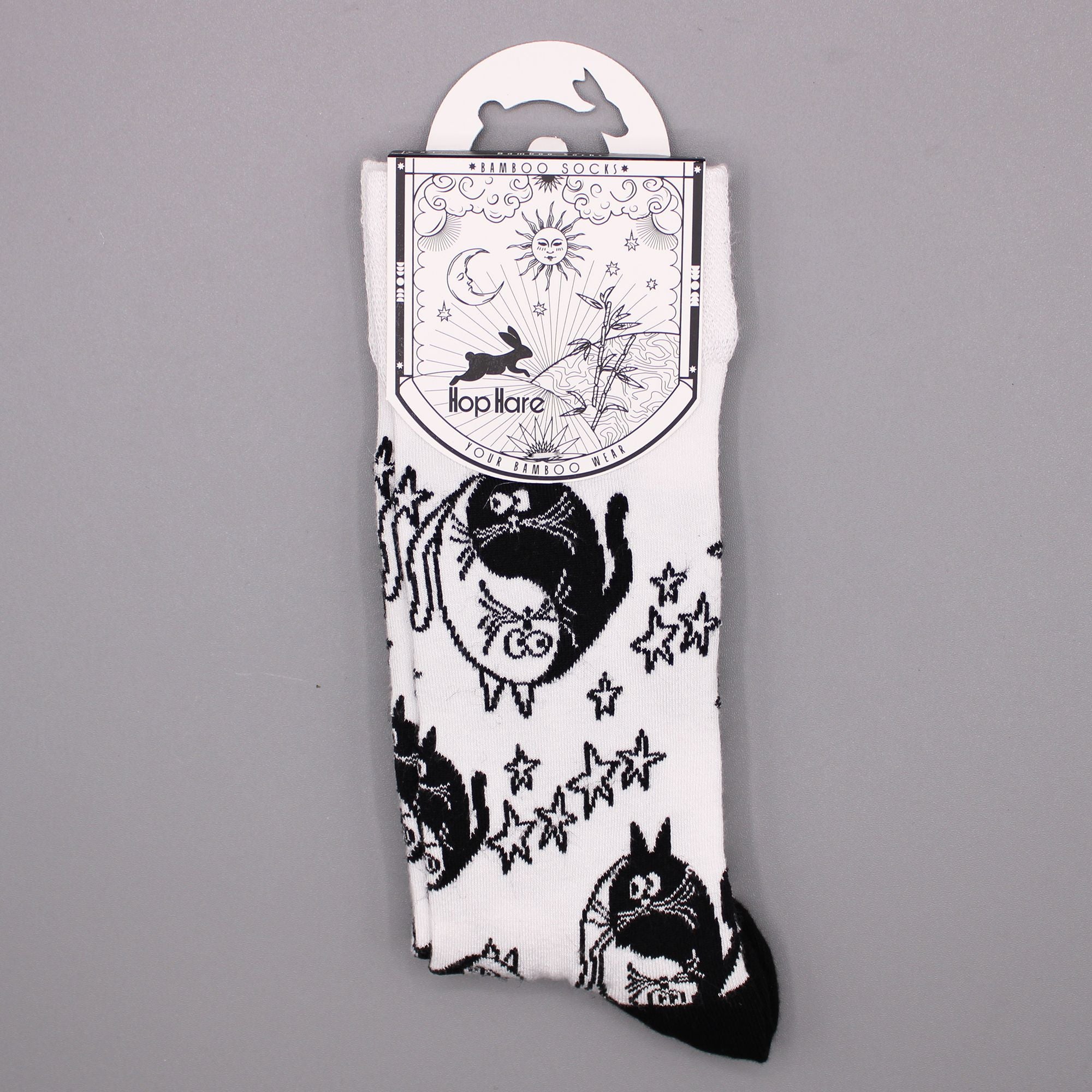 Meias de bambu Hop Hare S/M - Yin Yang