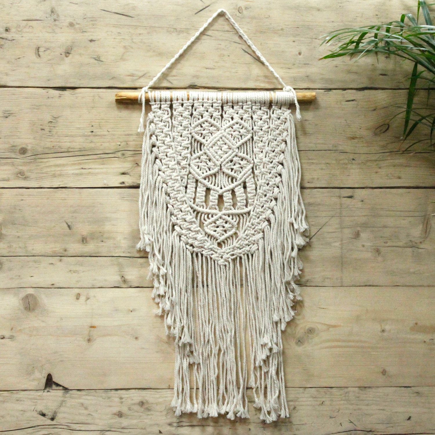 Tapeçaria de Macramé Sobreabundância