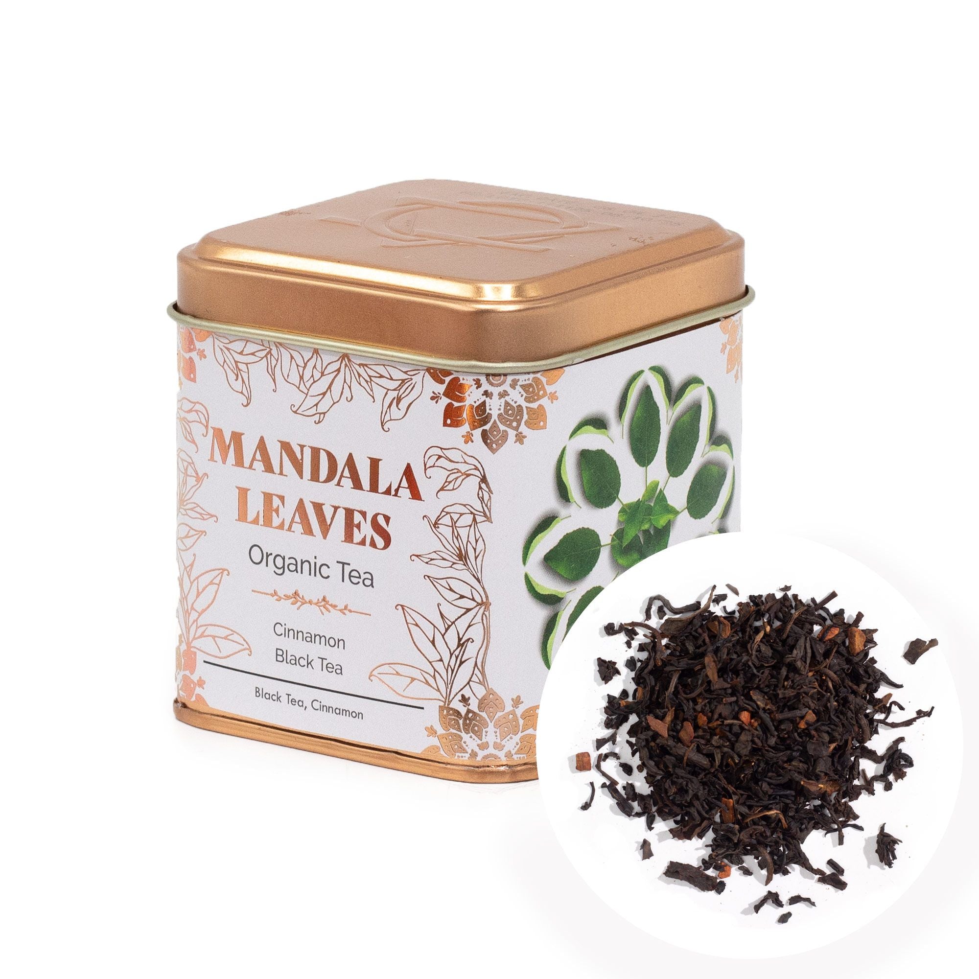 Chá Preto Biológico com Canela – Lata 50g