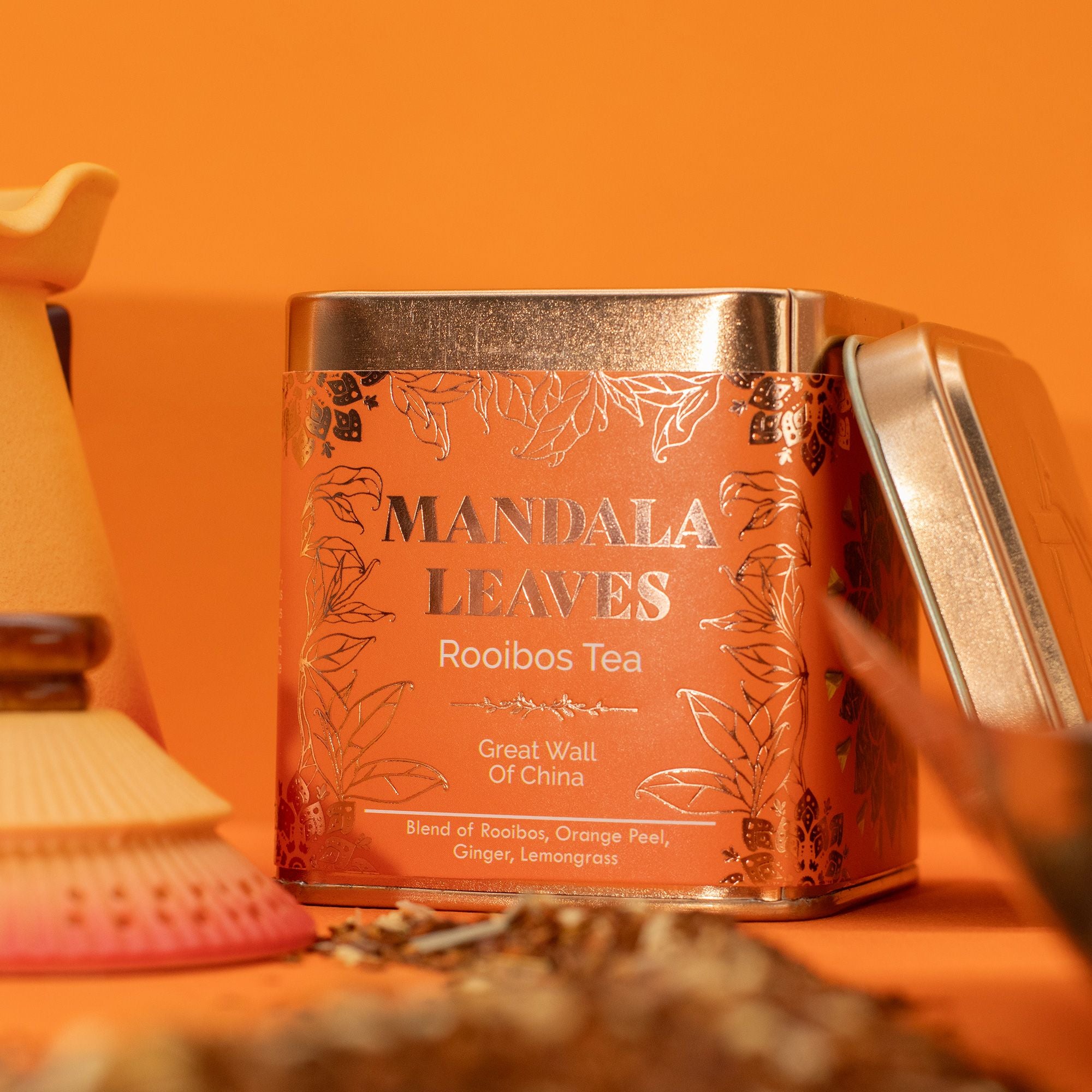 Rooibos Biológico Grande Muralha da China – Lata 50g