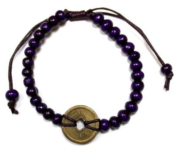 Pulseiras Feng Shui – Roxa
