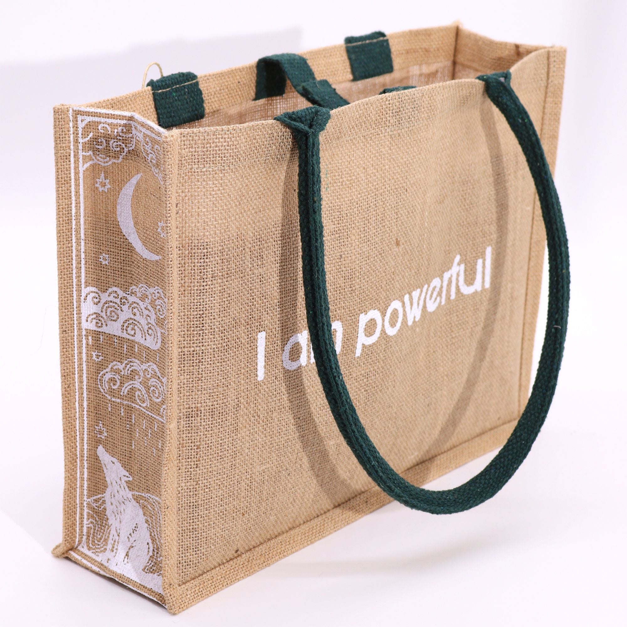 Bolsa Grande de Juta Hop Hare - Sou Poderosa