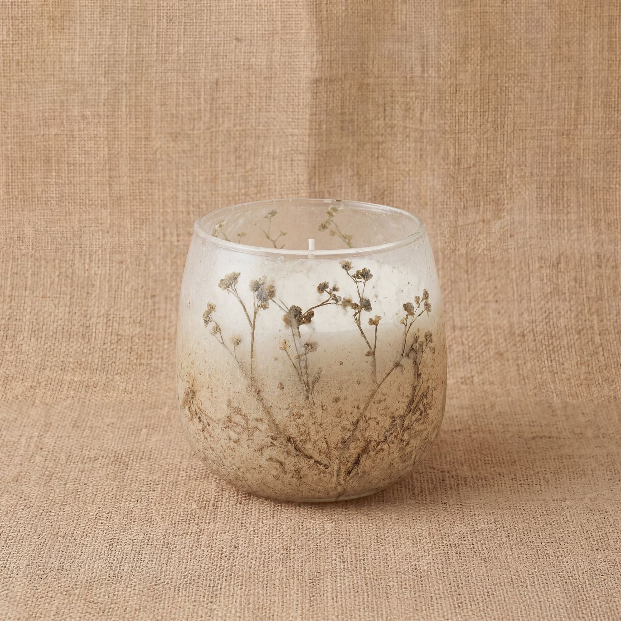 Vela pequena em frasco de vidro - Wildlight Woods