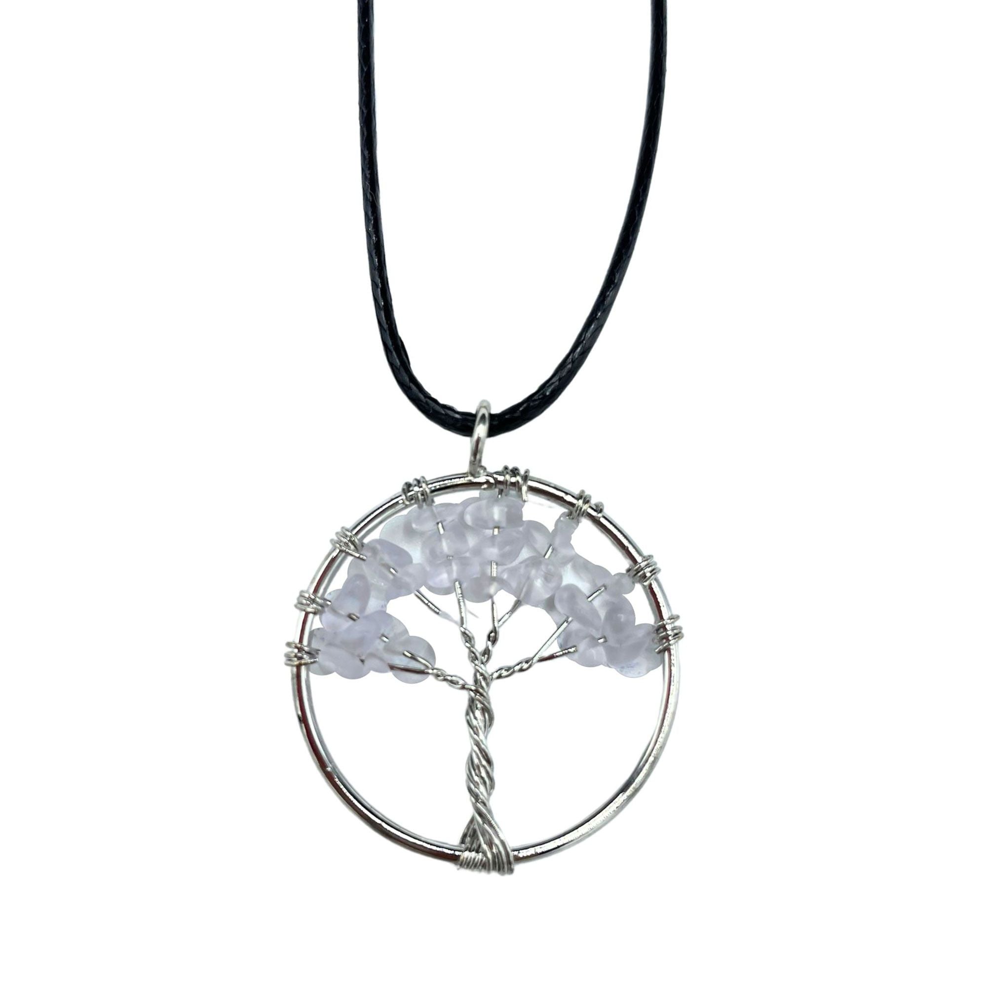 Pendente Árvore da Vida - Cristal de Rocha
