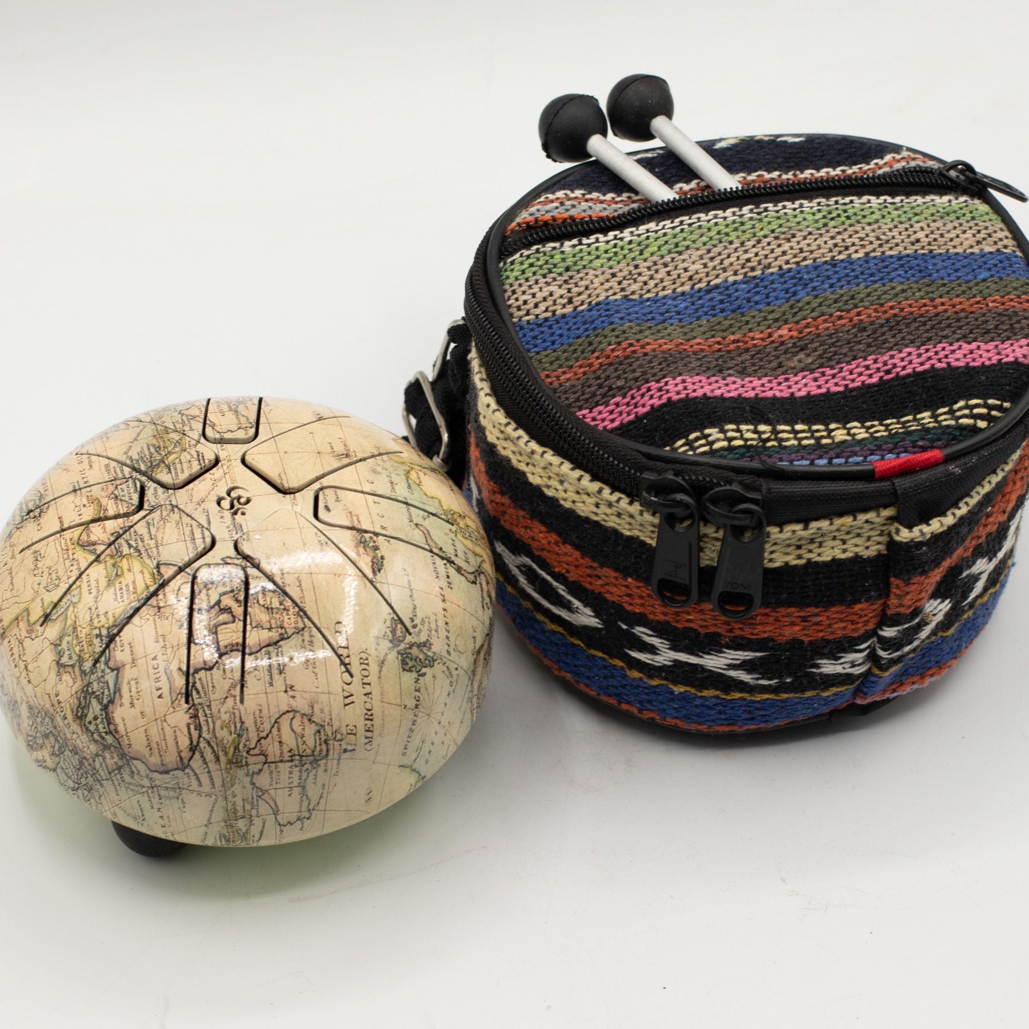 Tambor Hapi pequeno Atlas - 13x9 cm