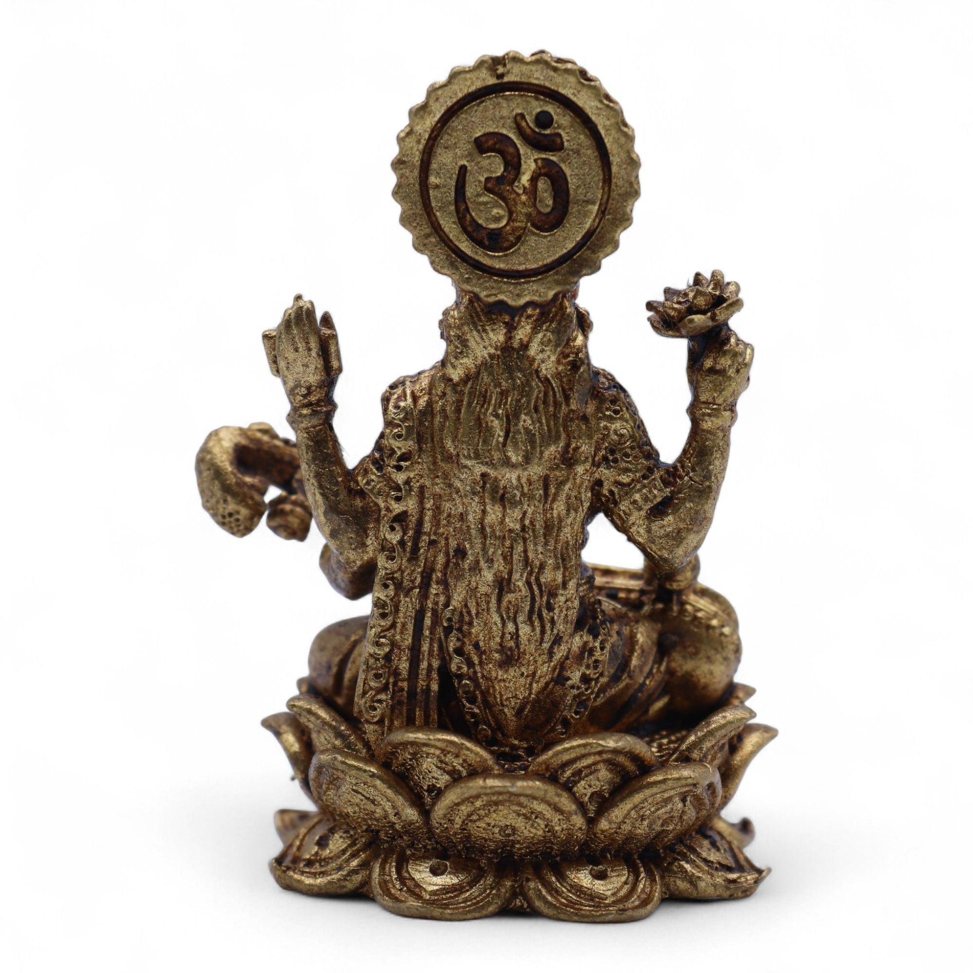 Deuses em Miniatura em Latão – Saraswati (52 g)