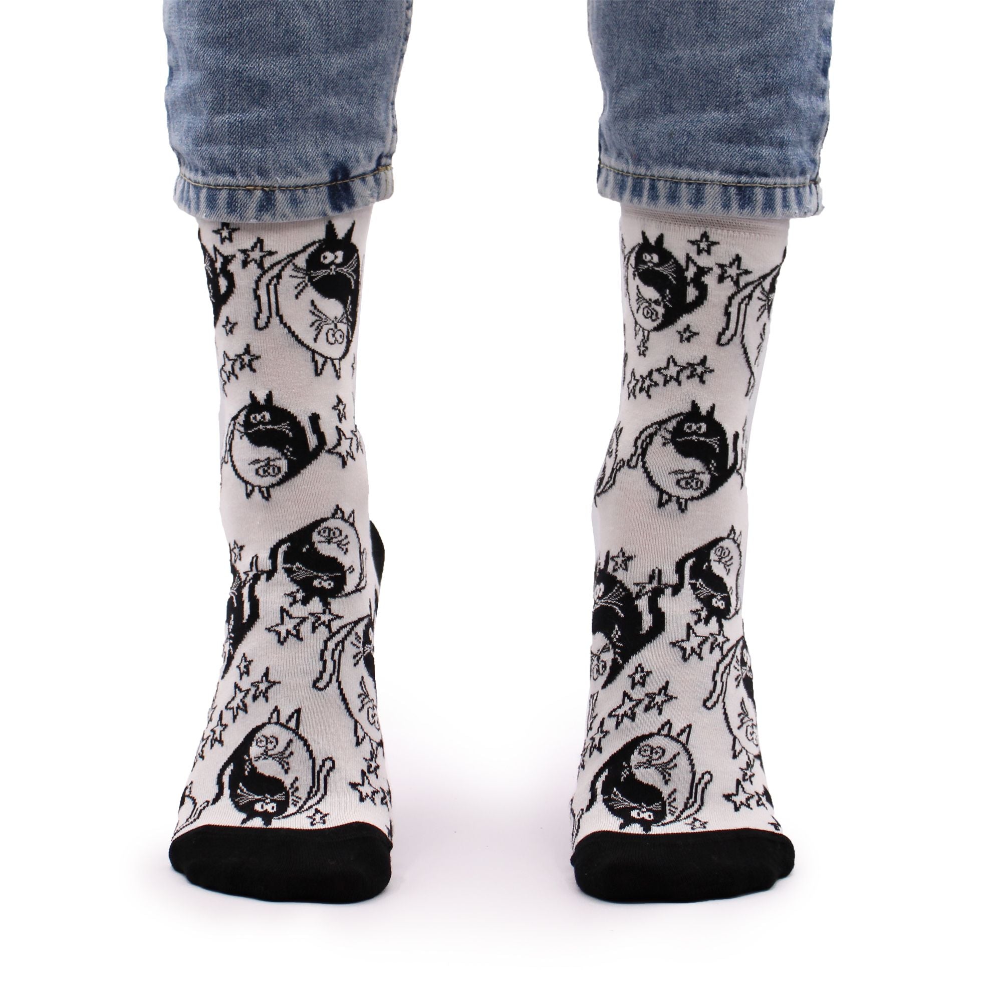 Meias de bambu Hop Hare S/M - Yin Yang