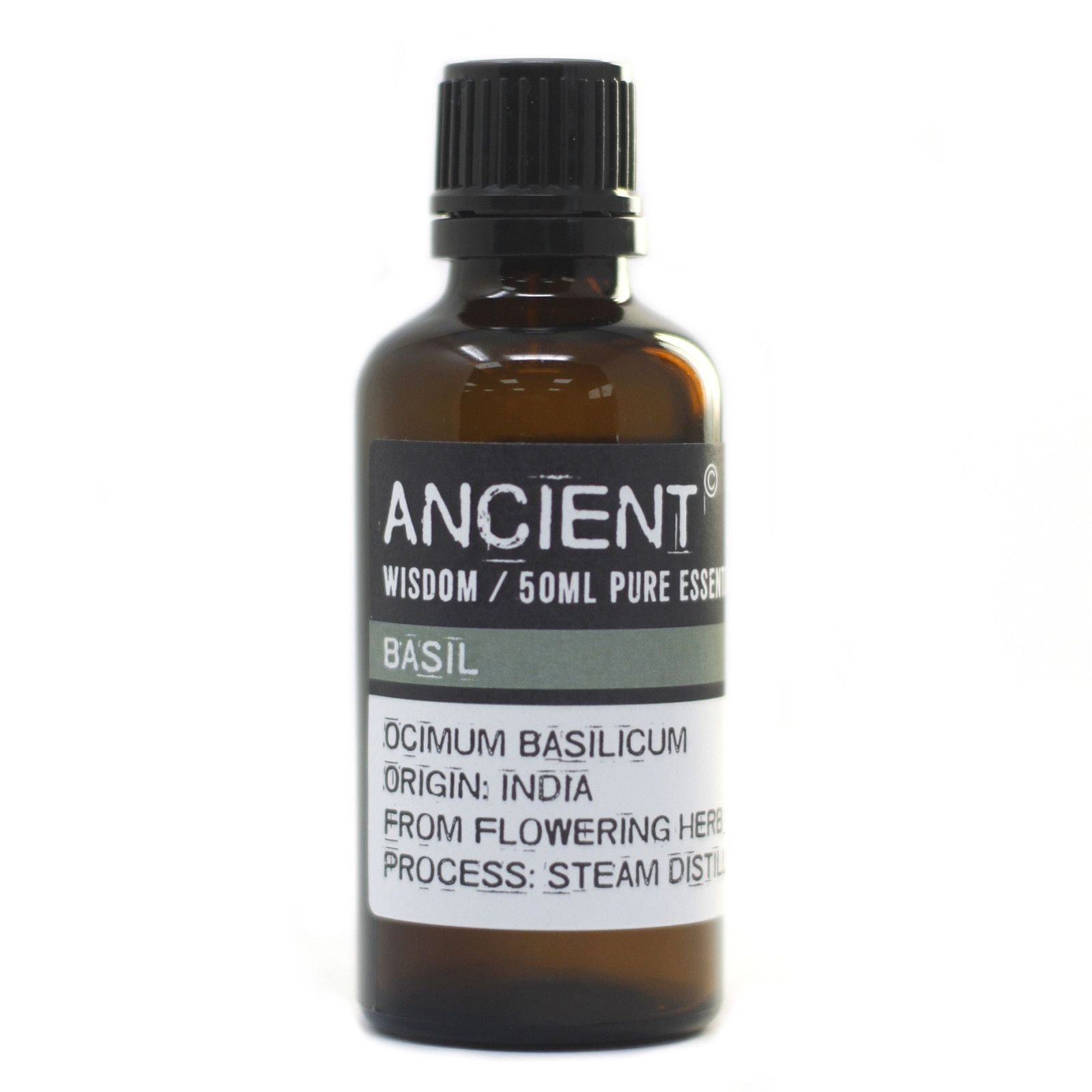 Óleo Essencial Puro – Manjericão 50 ml