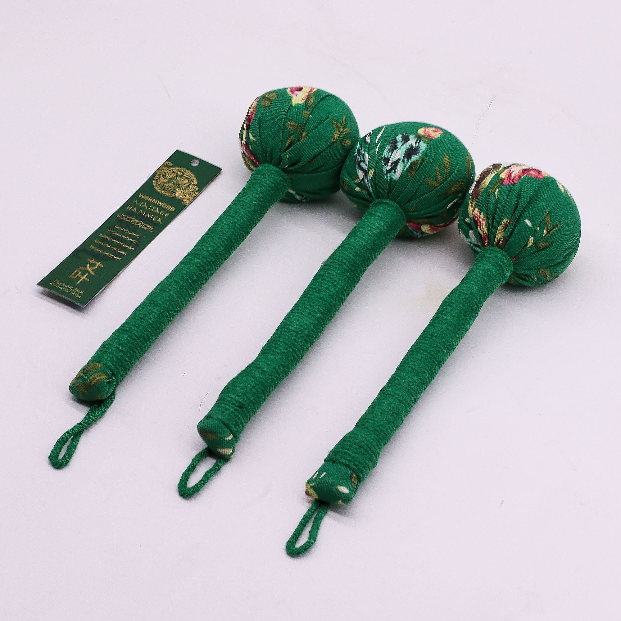 Martelo de Massagem com Artemísia – Verde