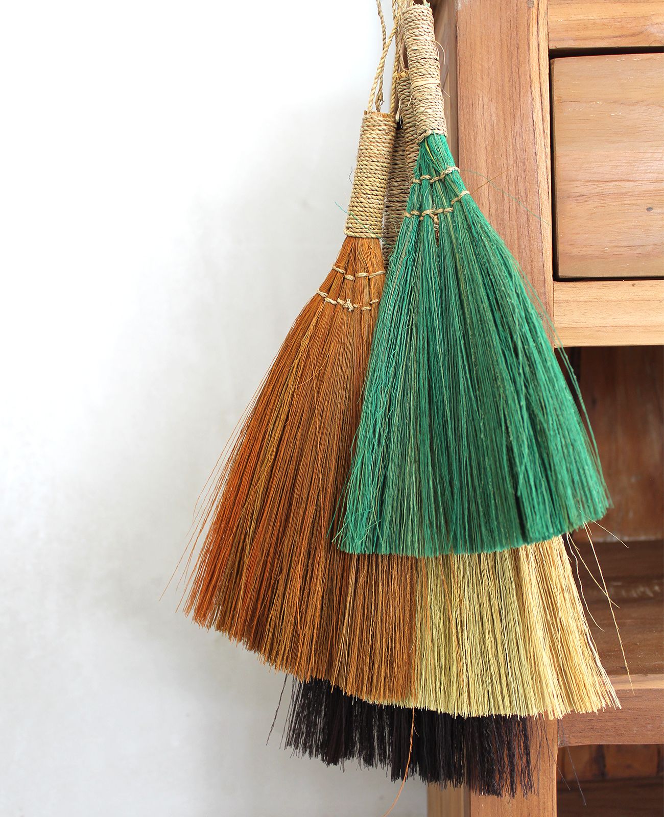 Conjunto de Pampas em Leque com Cores e Tamanhos Mistos