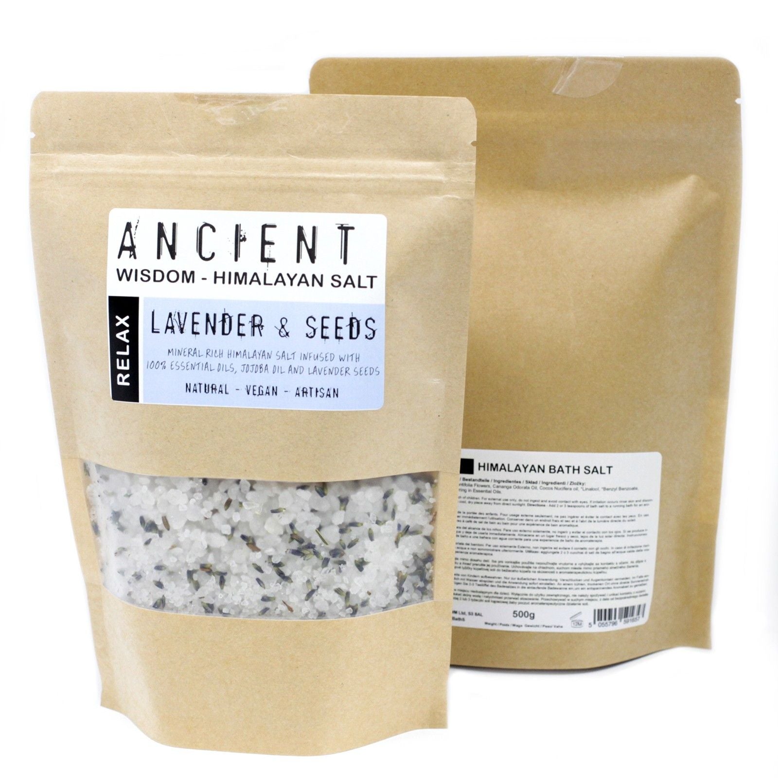 Mistura de Sais de Banho dos Himalaia 500 g - Relaxante