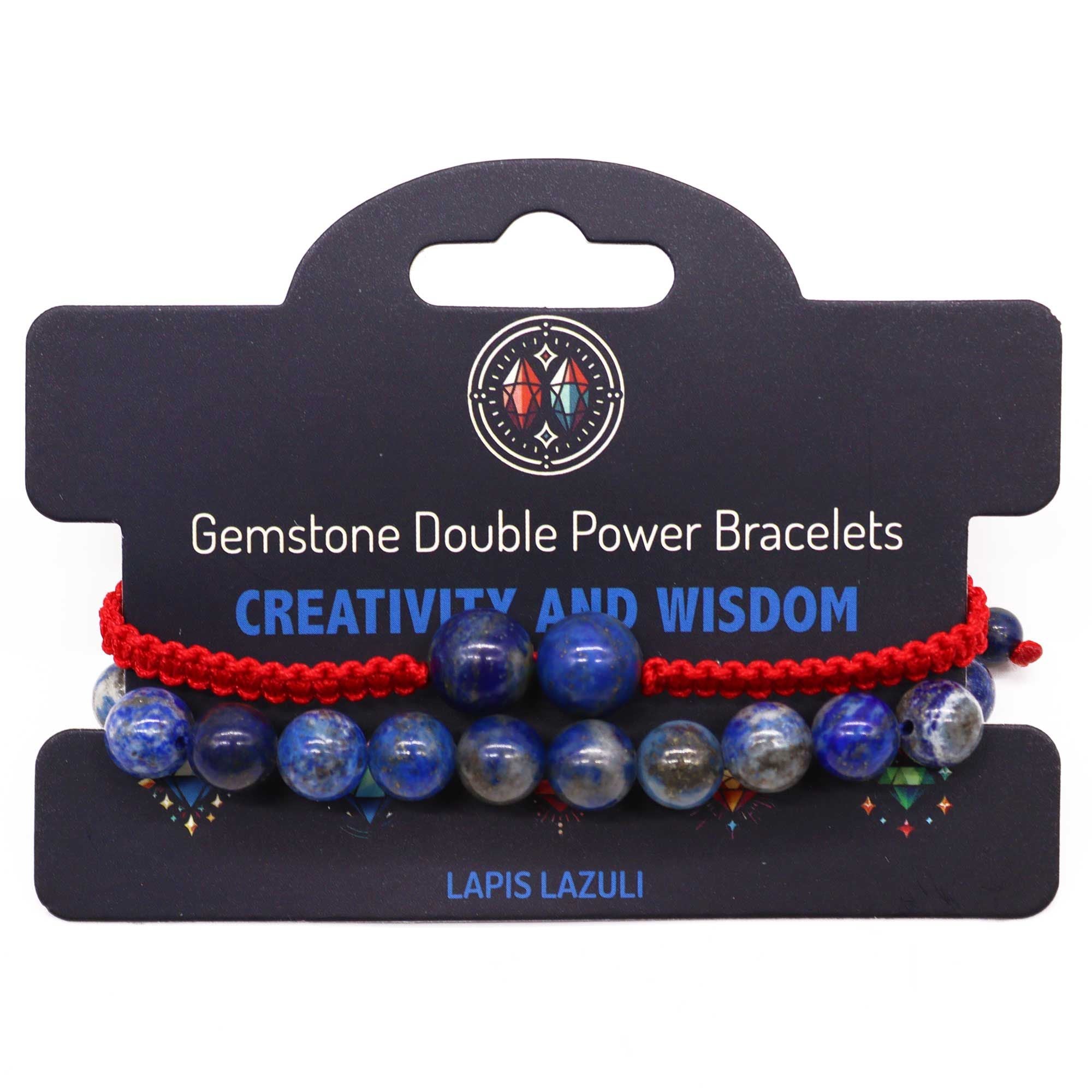 Double Power Natural Stone Bracelets - Sodalite