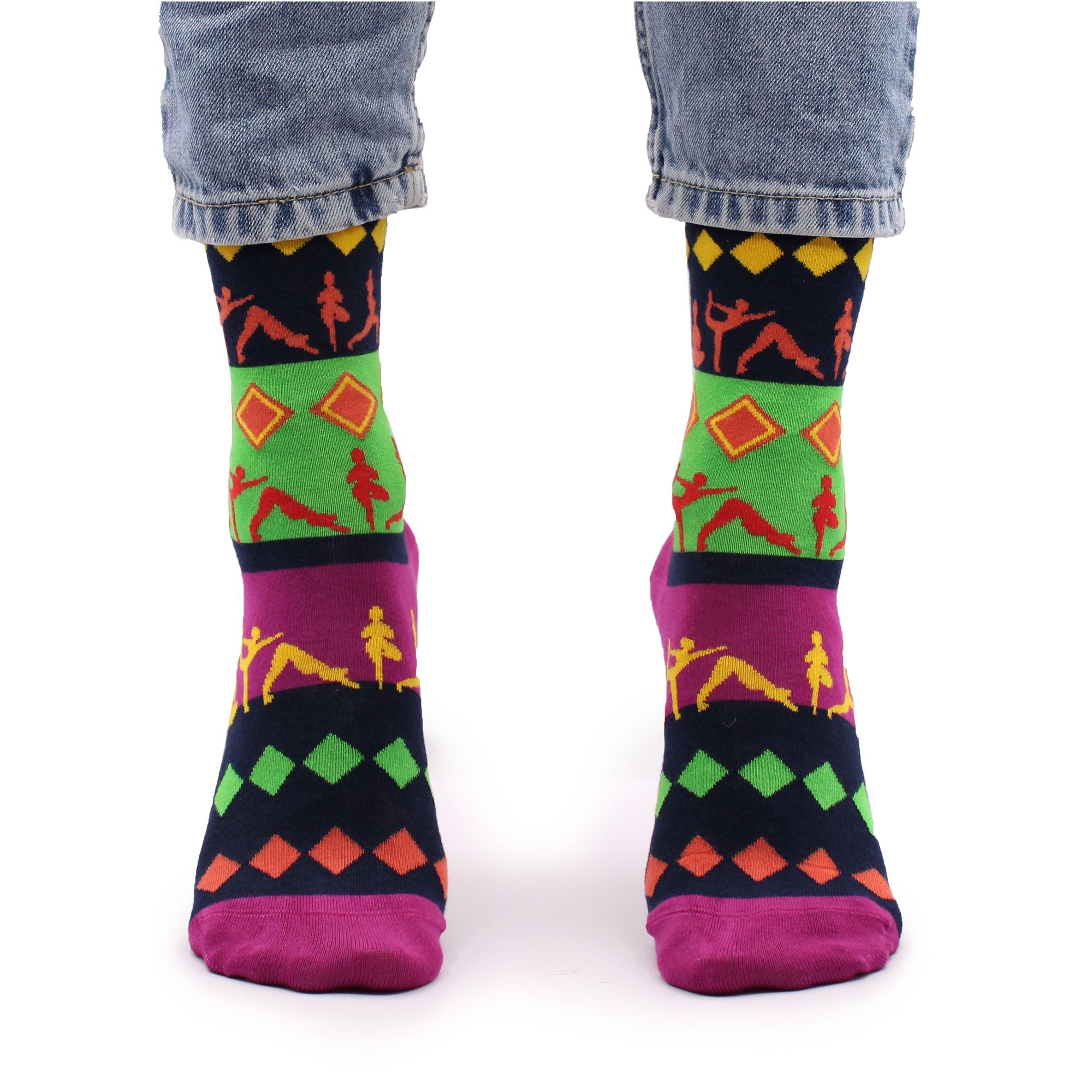 Meias de bambu Hop Hare S/M - Posturas de Yoga