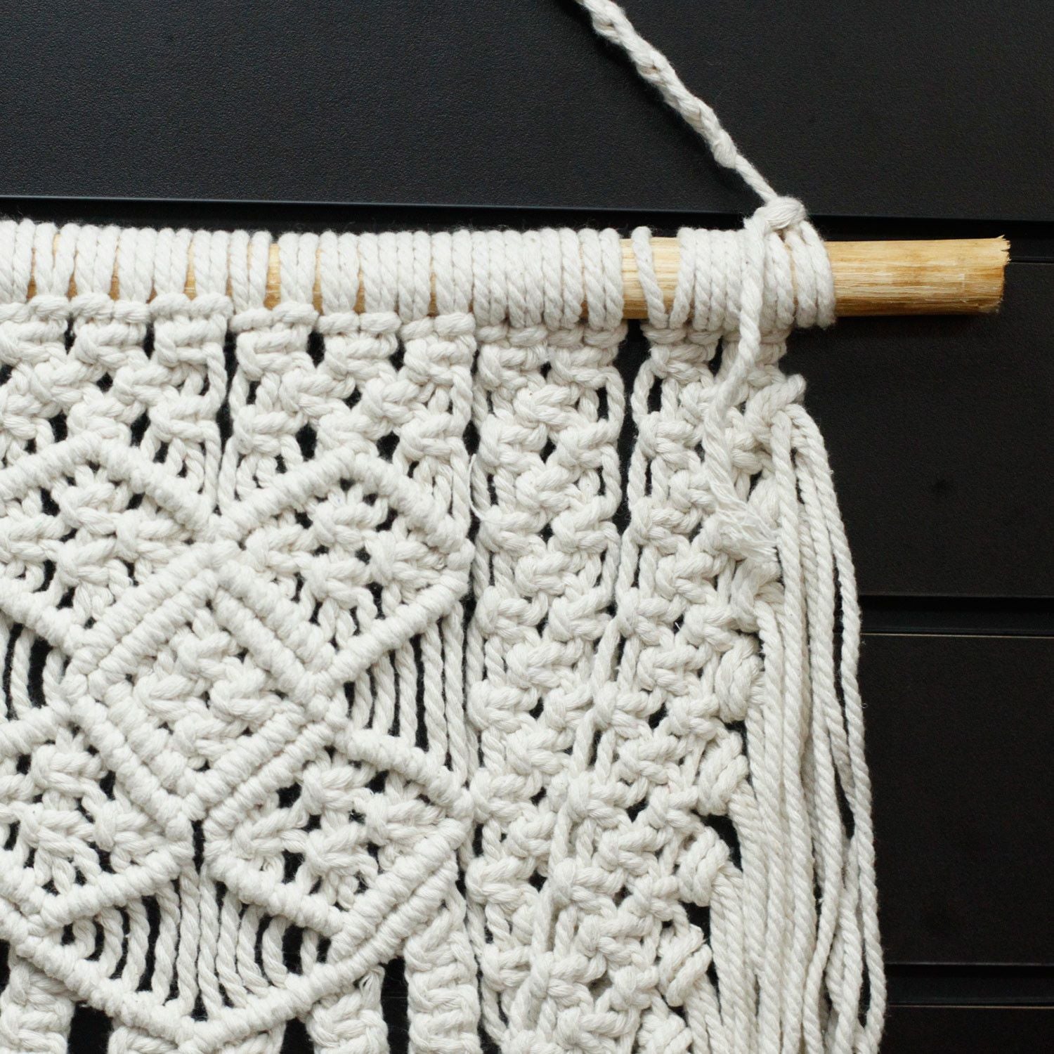 Overabundance Macrame Tapestry