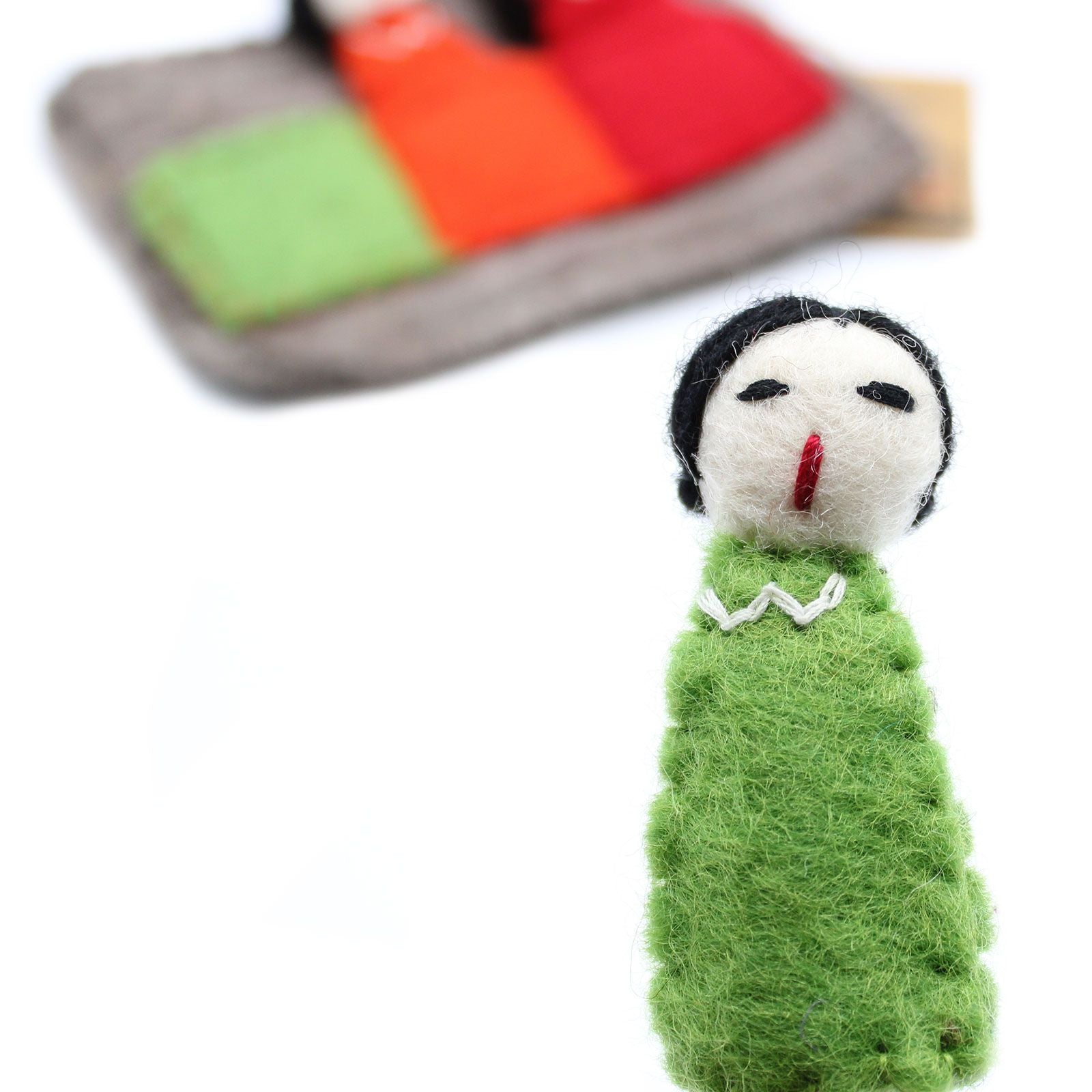 Bolsa com marionetas de dedo - Amigos