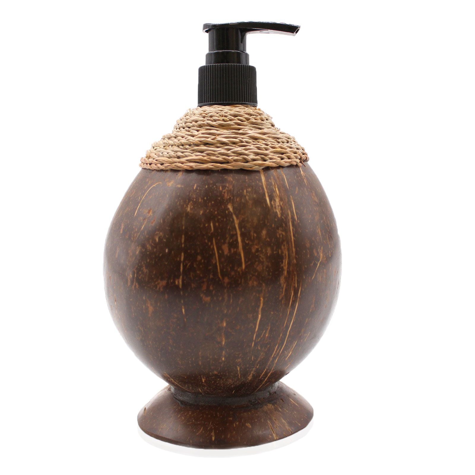Dispensador de Sabonete em Coco Natural