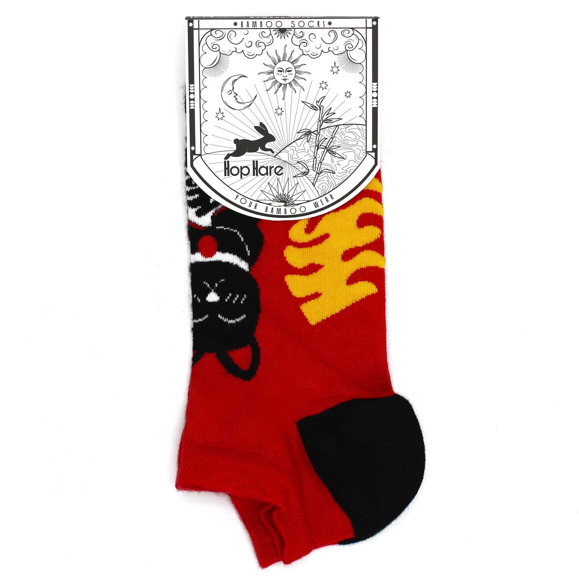 Soquetes de bambu Hop Hare S/M 36-40 - Gato da Sorte