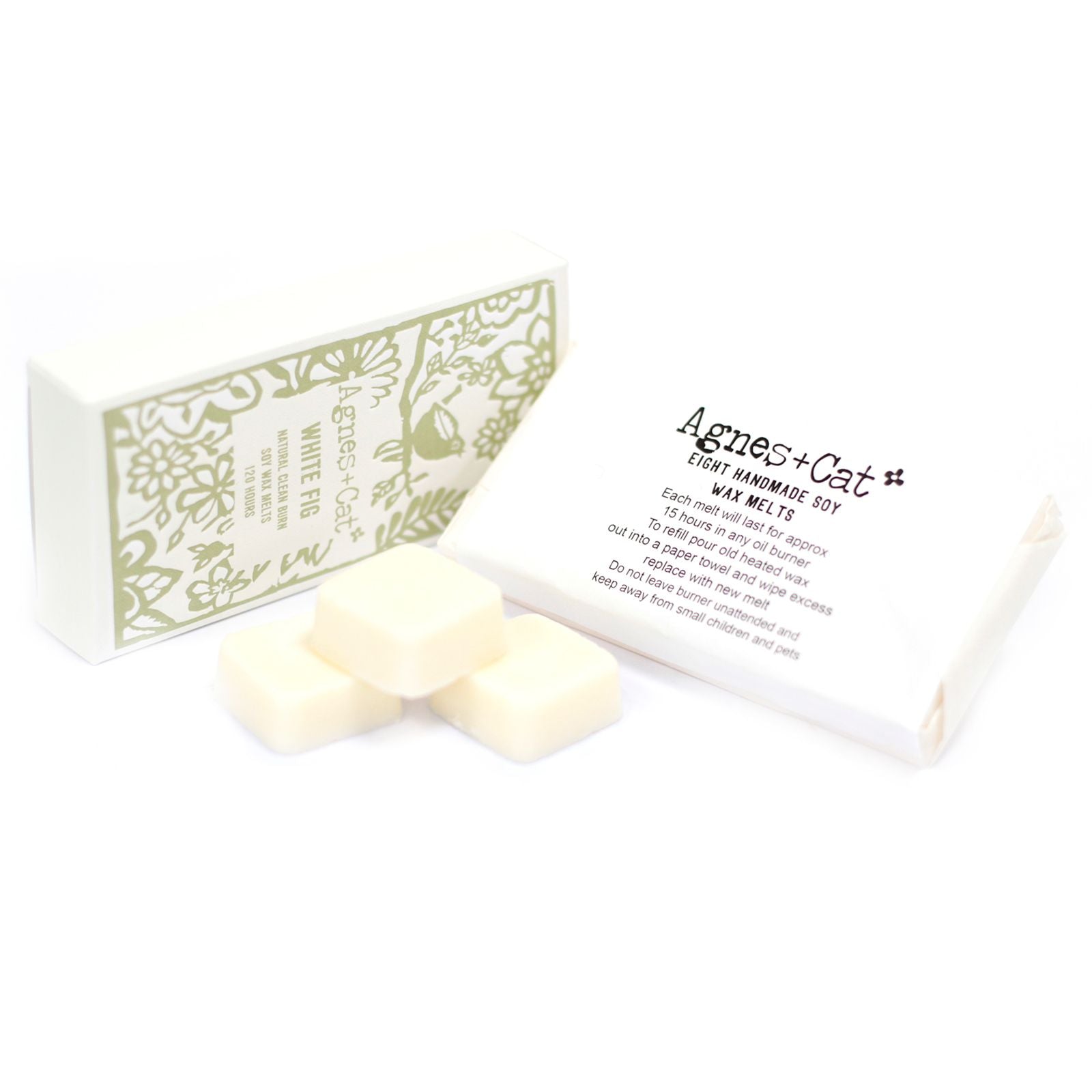 Caixa de 8 Ceras - Figo Branco